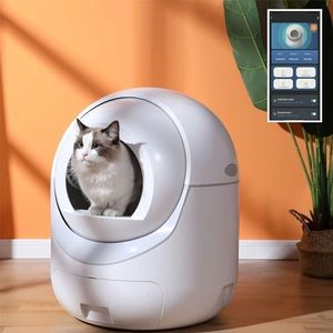 Belvie Pets Automatic Cat Litter Box - Self-Cleaning, Robotic Kitty Litter Tray, Smart Litter Cleaning Solution with Litter Robot Technology