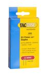 Tacwise 0283 Type 91 / 15 mm Galvanised Narrow Crown Staples, Pack of 1