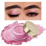 Oulac Cream Eyeshadow, Glitter Pink Eyeshadow, Holds Makeup For 12 Hours +, Waterproof and Sweatproof, Crease Resistant, Vegan | 06g, Sweet Pea (11)