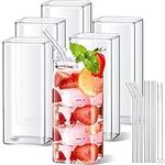 6 Pieces Square Drinking Glasses 13