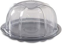 NordicWare 50001 Deluxe Bundt Cake Keeper, Clear