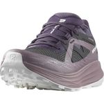 Salomon Women's Ultra Flow Gore Tex Hiking Shoe, Nightshade/Moonscape/White, 9