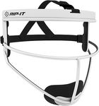 Rip-It DGBO-A-W RIP-IT Defense Pro Softball Fielder's Mask Feet Blackout Technology, White, Adult