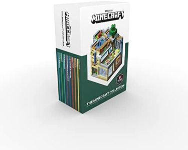 The Official Minecraft Guide Collection 8 Books Box Set By Mojang (Ocean Survival, Farming, PVP Minigames, Enchantments & Potions, The Nether & The End, Redstone, Survival, Creative)