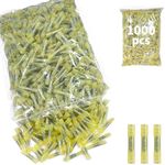 1000Pcs Heat Shrink Butt Connectors,12-10 AWG Yellow Marine Grade Insulated Crimp Wire Connectors,Waterproof Electrical Connectors Butt Splice for Cable,Automotive,Boats,Home