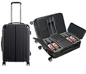12 Wine Bottle Suitcase With 6 Expa