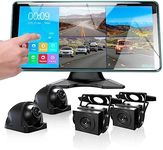 Ciascy 4K Backup Camera 4CH Dash Ca