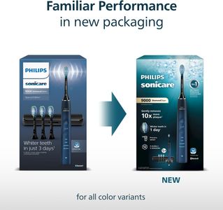 Philips Sonicare DiamondClean 9000 Electric Toothbrush, Dark Blue