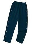 TOPLOT Women Casual Slanted Pocket Elastic Waist Tapered Pants (Button-Pant-5192-Turquoise-32)