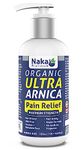 🇨🇦 Naka Platinum Organic Ultra Arnica Lotion, Pain Relief, Maximum Strength, European Certified Arnica, Made in Canada (120ml)