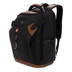 SwissGear Work Pack, Black/Brown Canvas, Large, Work Pack