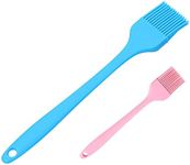 Pastry-Brush Basting-Brush for Cooking-Brush Silicone-Brush-Cooking Silicone-Basting-Brush - Food-Brush Large & Small (Set of2)