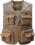 Gihuo Men's Fishing Vest Utility Sa