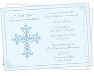 Personalised First 1st Holy Communion Invitations Invites HCI 009 (Pack of 24)