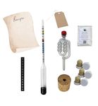 Almost Off Grid Mini Mead Making Kit with Hydrometer for Making Honey Wine When You Already Have a Glass Demijohn - for Beginners