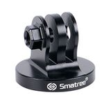 Smatree Aluminum Tripod Mount Adapter for GoPro HERO3+ HERO 3 2 1Cameras -Threaded End(Black)