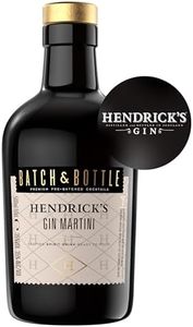 Batch & Bottle Hendrick's Gin Martini - Ready to Drink Cocktail 35% ABV, 50cl (6 serves per bottle)