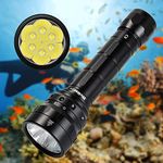 Wurkkos Diving Flashlight DL61 Waterproof Dive Light, Max 7000 Lumen Scuba Dive Light Underwater 100m Led Submarine Flashlight with 4 Light Modes, Safety Rotary Switch Scuba Flashlight for Deep Cave
