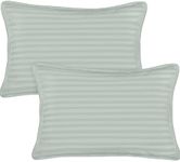 Utopia Bedding Toddler Pillow (Light Grey, 2 Pack), 13x18 Toddler Pillows for Sleeping, Soft and Breathable Cotton Blend Shell, Small Kids Pillow for Toddler Bed and Travel (Intended for age 2 and up)