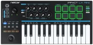 Nektar Impact LX Mini - USB MIDI Controller Keyboard with Nektar DAW Integration Black