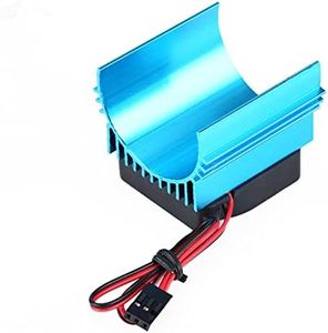 Demeras RC Heatsink, Cooling Fin RC Motor Heat Sink Workmanship Durable Car Accessories for 4074/4274/1515 Motor of RC Model Car