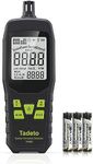 Carbon Monoxide Detector,Portable Carbon Monoxide Detector with Audible & Visual Alarm,2.4-in Backlit Screen 0-1000PPM Handheld CO Detector for HVAC,Aviation,Camping & Travel(includes Battery x3)