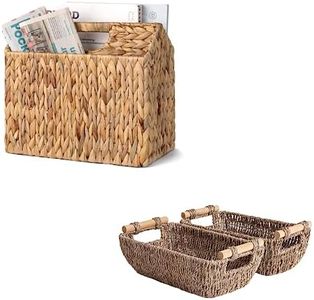 StorageWorks Hand-Woven Storage Basket