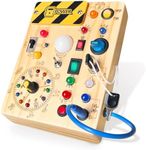Iabedi Busy Board,Montessori Toys f