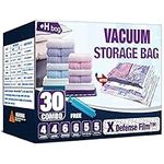 HIBAG Vacuum Storage Bags, 30-Pack 