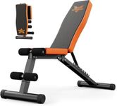 naspaluro Adjustable Weight Bench, 