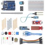 AZDelivery Electronics Starter Kit for School Kids Electronic Fun Kit with USB Cable, Breadboard, Sensor Modules and Resistor Set Electronics Compatible with Arduino, including E-Book!