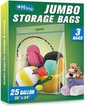 HIBAG 25 Gallon Jumbo Storage Bags,