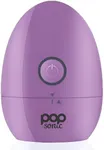 Pop Sonic Moon Shaver (Lavender) - Face & Body Shavers for Men & Women - 3 Floating Rotary Heads Face Shaver w/Removable Cap - Long Lasting Lithium-ion Battery Portable Electric Shaver & Leg Shaver