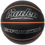 Baden Streetball Basketball - Black, Size 7