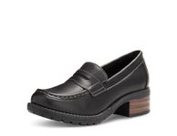 Eastland Women's Holly Penny Loafer, Black, 9