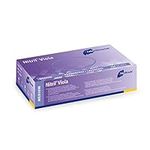 Meditrade Nitrile Examination Gloves - Medium, Powder Free, Hypoallergenic, Heavy Duty, Long Cuff, Ambidextrous, Disposable, for Any Sector, Bulk Buy (Medium) (Violet)