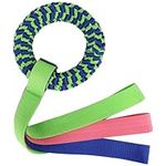 BELLE VOUS Dog Rope Chew Toy - Tough Indestructible Dog Toy for Medium-Large Breeds & Aggressive Chewers - Knotted Rope for Tug of War/Teeth Cleaning