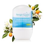 Perspi-Guard Strong Antiperspirant and Roll-On Deodorant with Neroli – 48-Hour Scented Deodorant for Men and Women to Prevent Sweating and Odours w/Aloe Vera and Kojic Acid