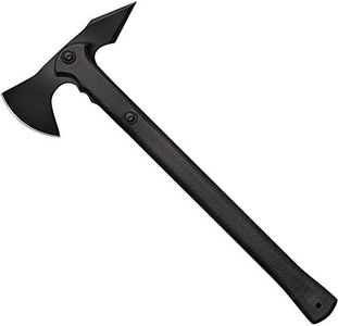 Cold Steel Drop Forged Tomahawk Survival Hatchet - Great for Camping, Survival, Outdoors and Chopping Wood, Trench Hawk - Black, One Size