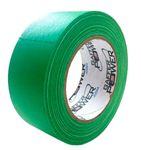 Real Professional Grade Gaffer Tape by Gaffer Power, Made in The USA, Heavy-Duty Gaffers Tape, Durable, Versatile, Non-Reflective, Multipurpose. (2 in x 30 Yds, Chrome Green)