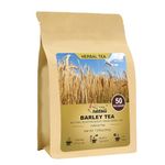 FullChea - Barley Tea, 4g X 50 Count - Premium Natural Roasted Barley Grain - Mild Baking Type - Non-GMO - Caffeine-free - Damai Cha