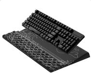 Ospelelf Wrist Support for Keyboard, Keyboard Stand with Wrist Rest, Comfy Ergonomic Keyboard Riser Holder for Office Home
