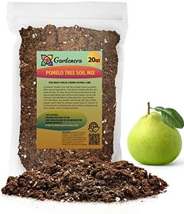 Gardenera's Premium Pomelo Tree Soil Mix - Quick Drain Potting Soil for Growing and Repotting Citrus Maxima - 20 Quart