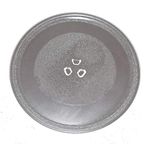 Ufixt Universal Microwave Turntable Glass 255mm Fits Hotpoint, Indesit, Kenmore, Kenwood, LG, Maytag, Morphy Richards, Panasonic, Russell Hobbs and Sainsburys Universal