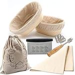 2pcs Bread Proofing Basket Set Sour