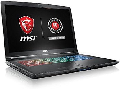 MSI GP62MVRX Leopard Pro-653 15.6" 94% NTSC Thin and Light Gaming Laptop GTX 1060 3G Core i7-7700HQ 16GB 256GB M.2 SATA Full Color Keyboard Black Black 17.3"