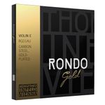 Thomastik-Infeld Rondo Gold RG01AU Replacement Violin E String | Gold-Plated Carbon Steel Violin String for Professionals and Aspiring Violinists | Warm Sound and Focused Response | Made in Vienna