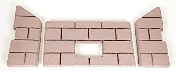 Whitfield Profile 30 & Optima 3 Premium Sandstone FIRE-TEK Firebrick for Pellet Stoves