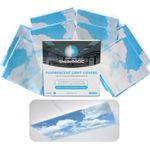 ShadeMAGIC Fluorescent Light Covers for Classroom Office - Light Filter Pack of; Eliminate Harsh Glare That Causing Eyestrain and Head Strain. Office & Classroom Decorations. Light Diffusers (2)