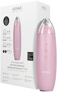 GESKE SmartAppGuided™ MicroDermabrasion Blackhead Remover | 7 in 1 | Blackhead Remover | Electric Pore Cleaner | Innovative Vacuum Cup | Beauty Tool | Skin Cleansing Device | Skincare Device